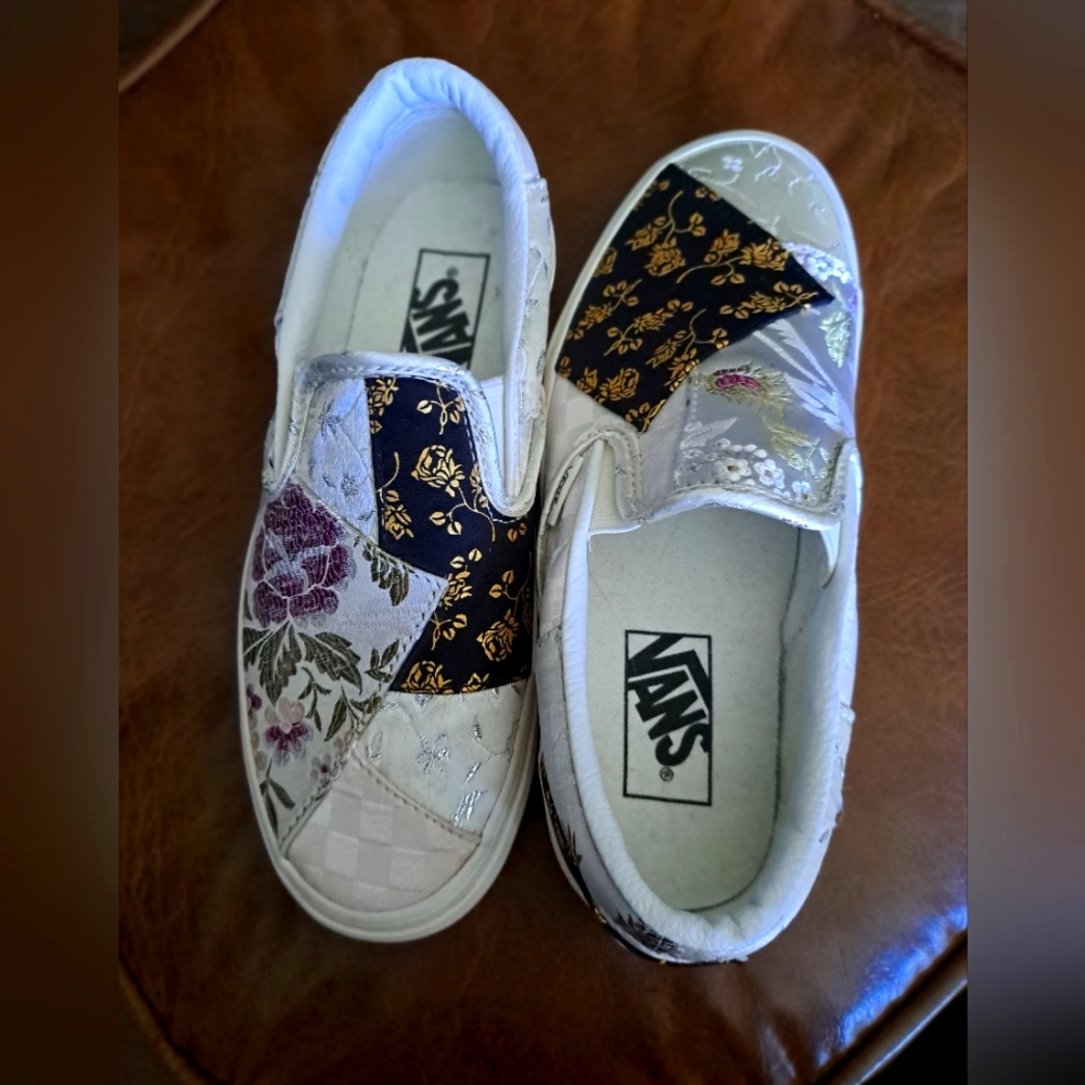 Vans Classic Slip On Brocade Patchwork